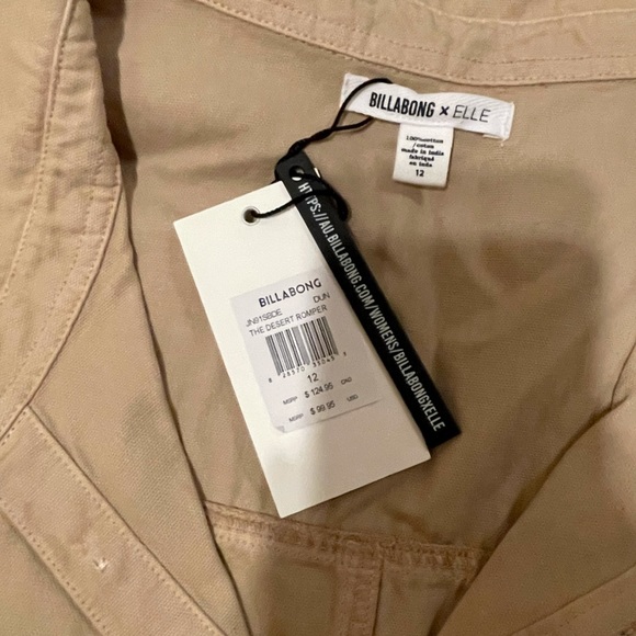 NWT - Billabong x Elle Ferguson romper. - Picture 3 of 3